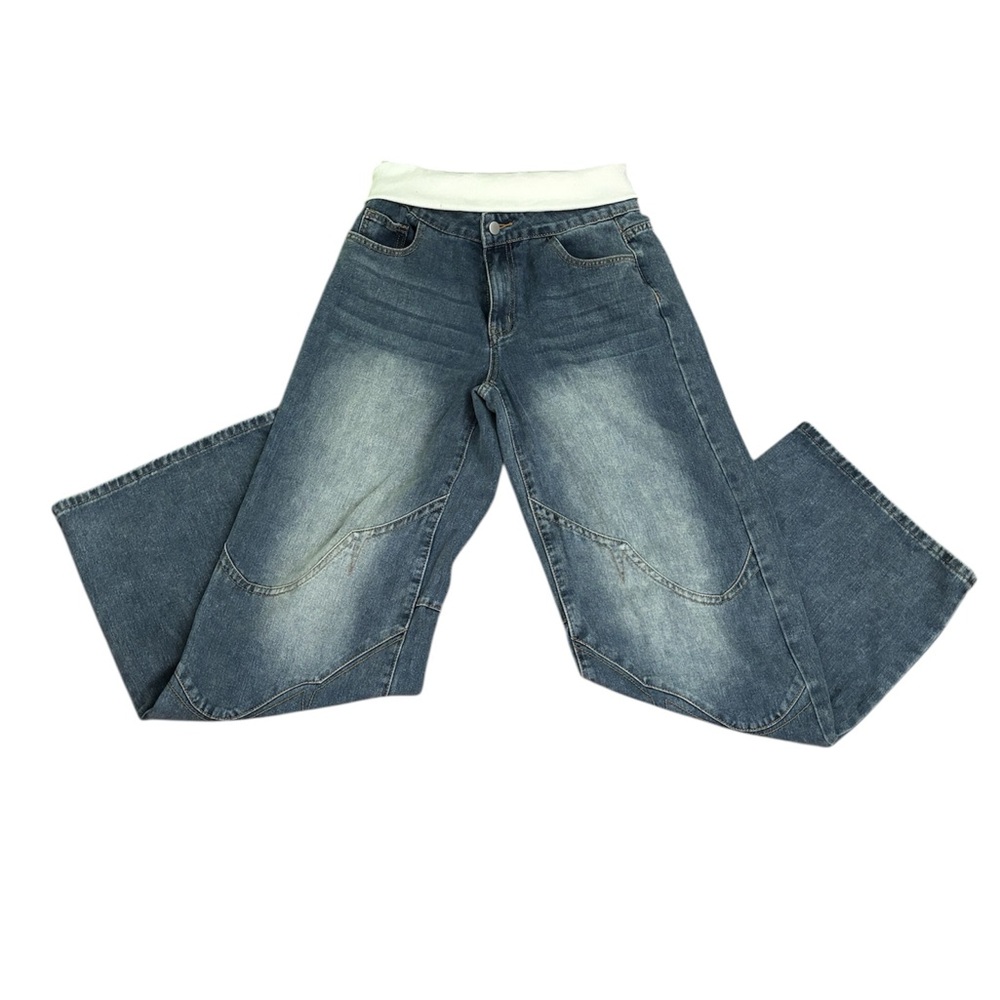 fold over jeans